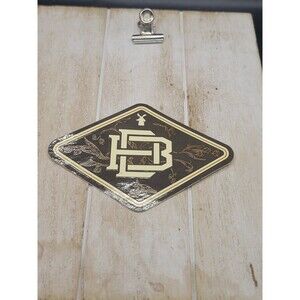 Dutch Bros November 2019 Brown Diamond Textured Sticker